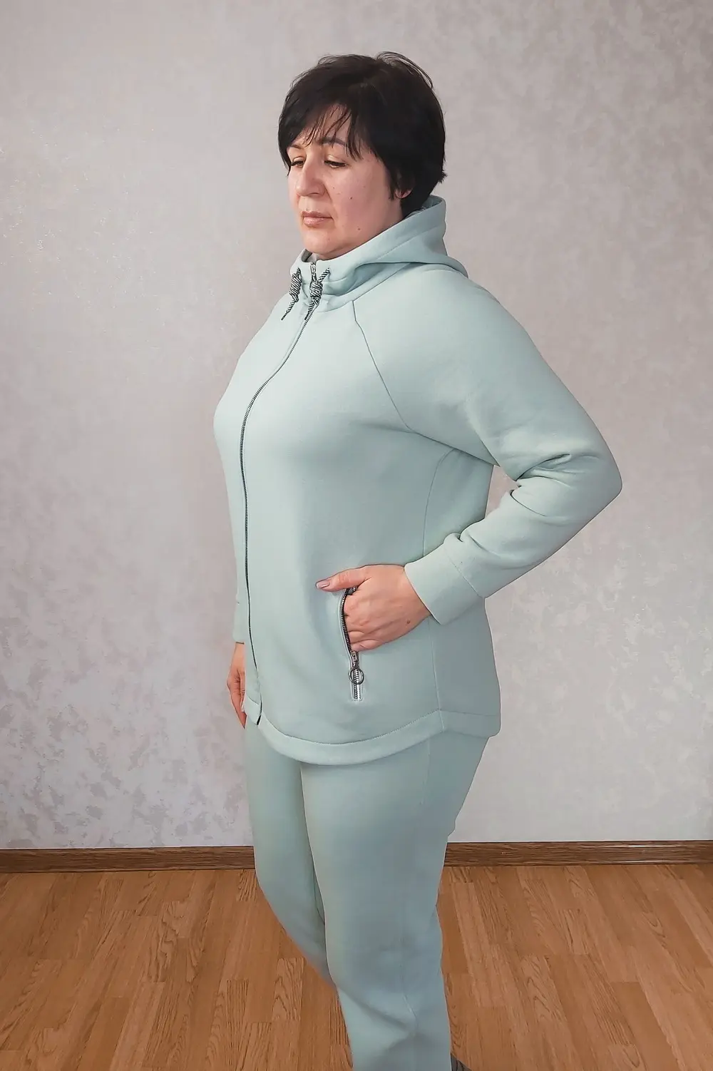 Выкройка 308 толстовка для женщин