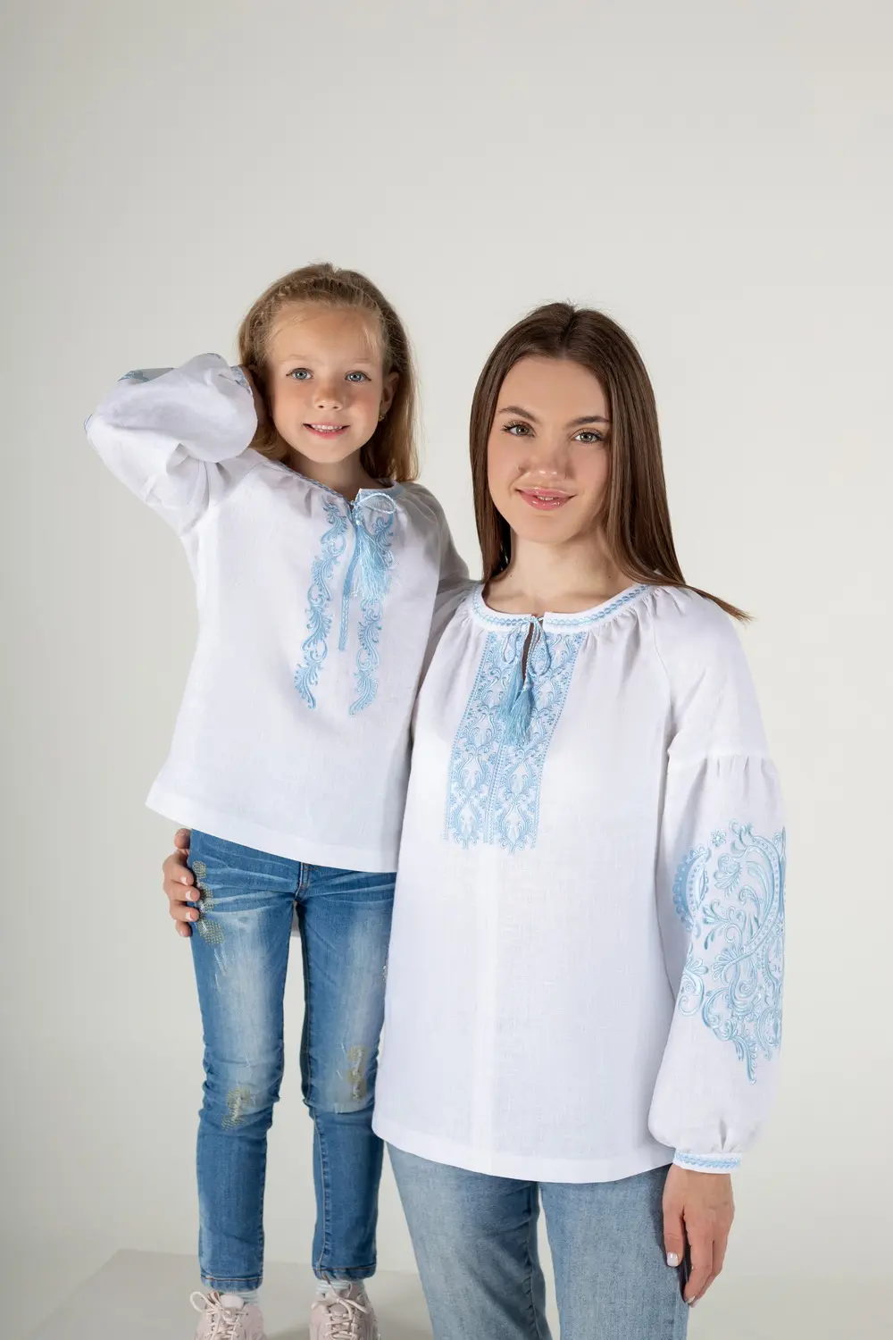 Викрійка 1031 вишиванка для дівчат