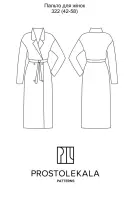 Pattern 322 women's coat