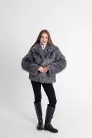 Pattern 3233 women’s fur coat