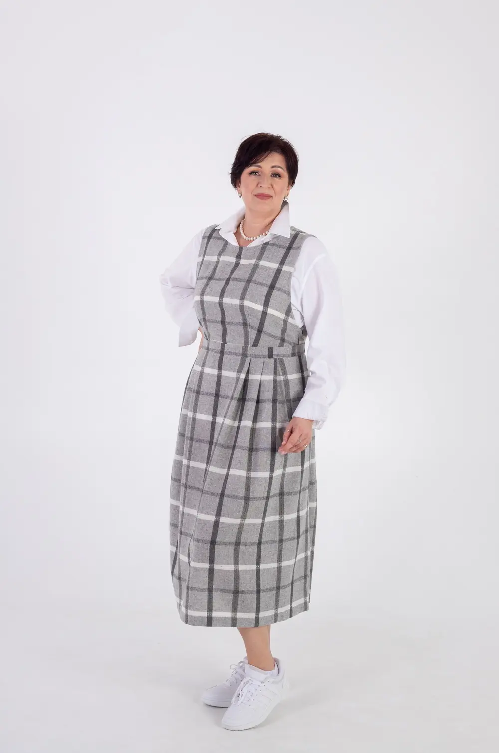Pattern 3248 women's pinafore dress