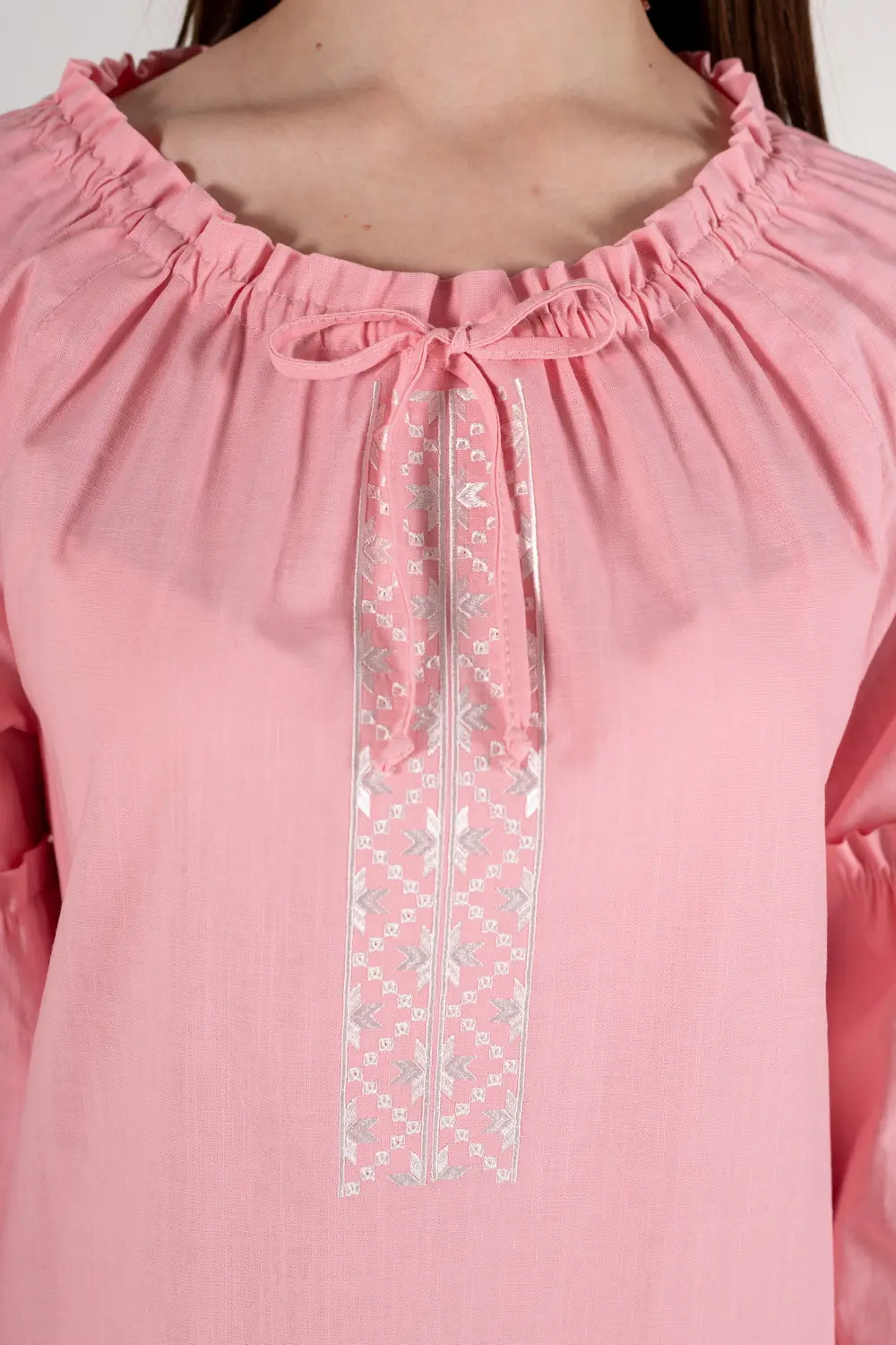 Pattern 3124 embroidered dress for women
