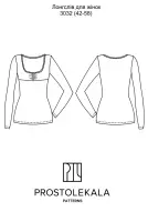 Pattern 3032 longsleeve for women