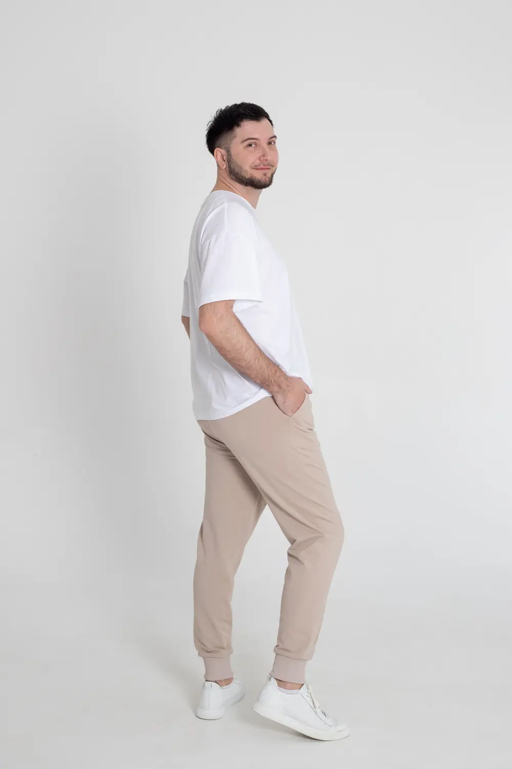Pattern 2025 men's trousers