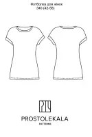 Wykrój 340 T-shirt damski