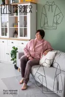 Pattern 3018 hoodie for women