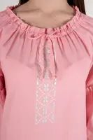 Pattern 3124 embroidered dress for women