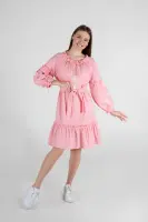Pattern 3124 embroidered dress for women