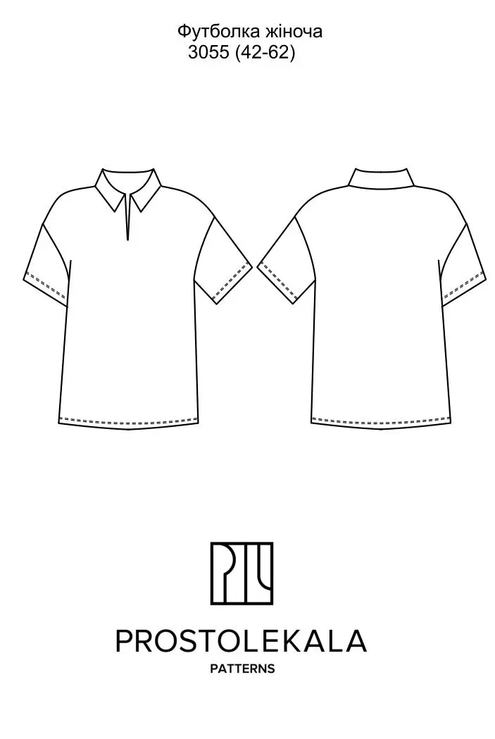 Pattern 3055 women's T-shirt