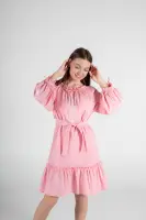 Pattern 3124 embroidered dress for women