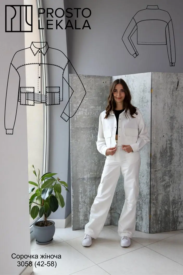 Pattern 3058 Women's Shirt