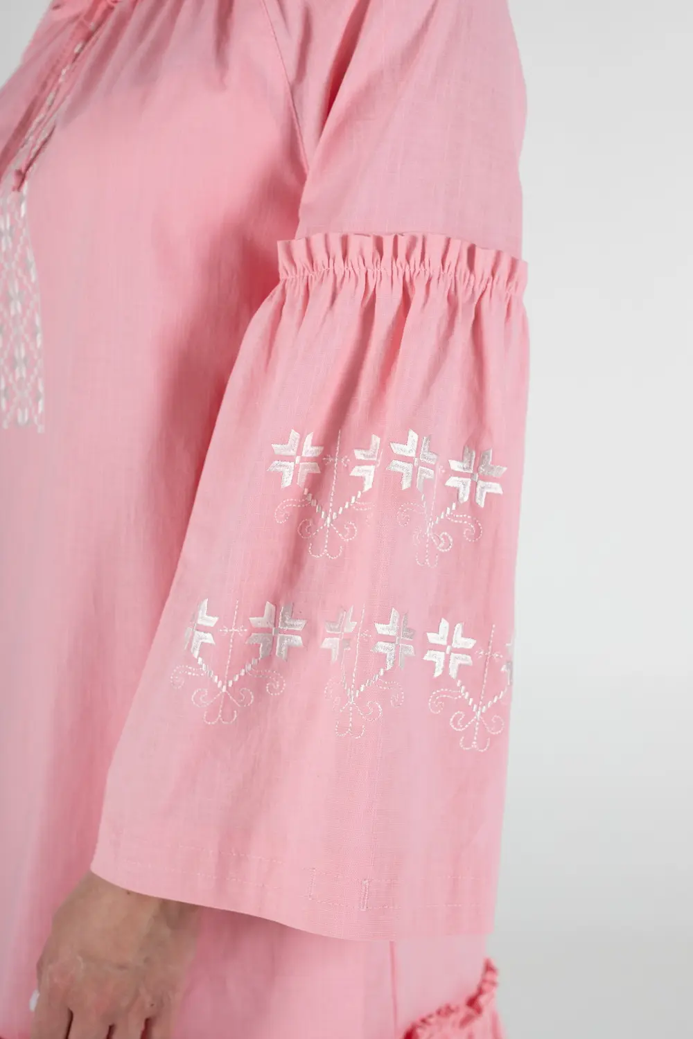 Pattern 3124 embroidered dress for women