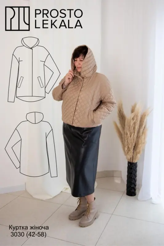 Pattern 3030 women's jacket