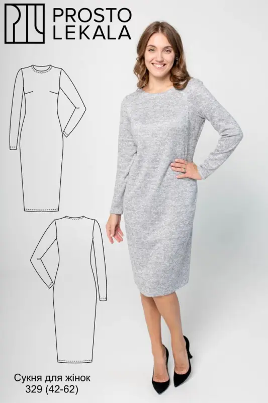 Pattern 329 women's dress
