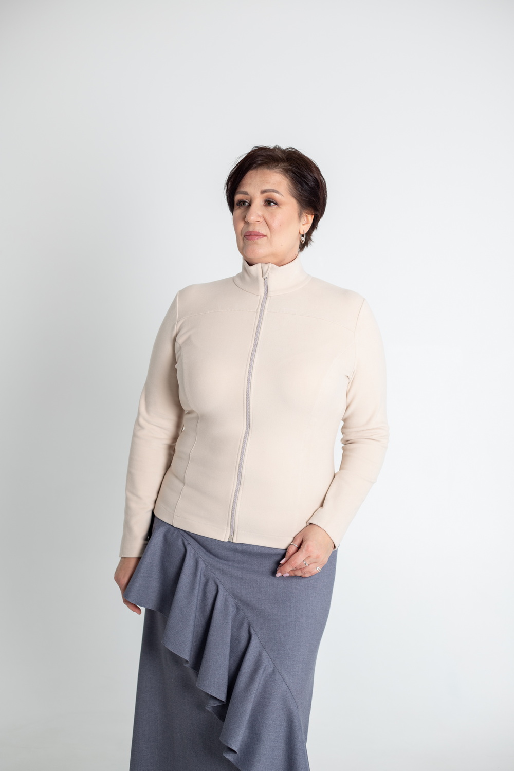 Викрійка 3186 толстовка для жінок