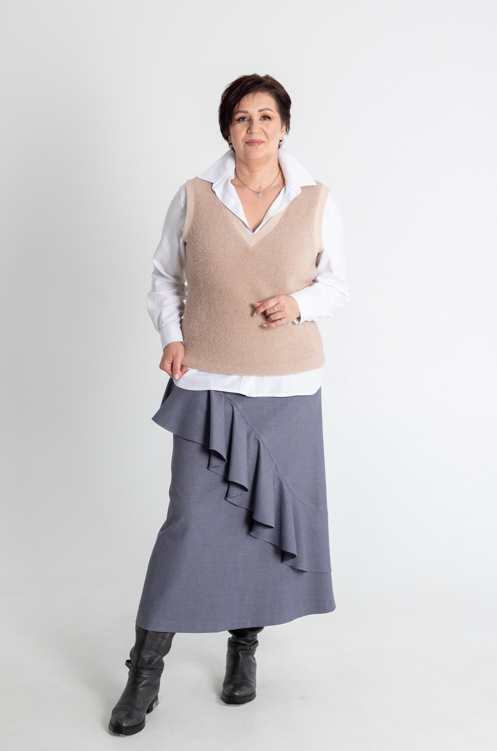 Викрійка 3241 жилет для жінок