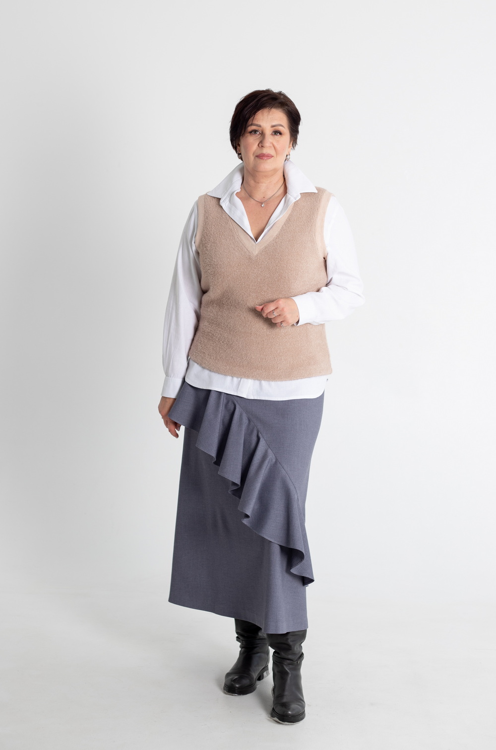 Викрійка 3241 жилет для жінок