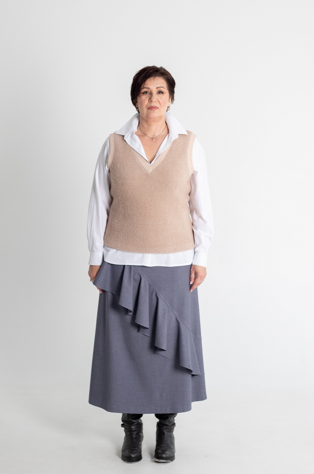 Викрійка 3241 жилет для жінок