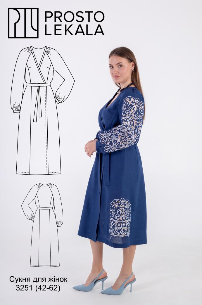 Викрійка 3251 сукня для жінок