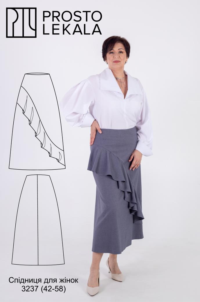 Wykrój 3237 spódnica damska