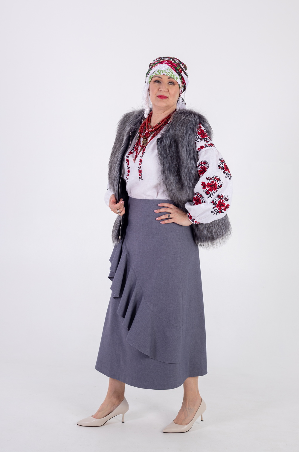 Викрійка 3244 жилет для жінок