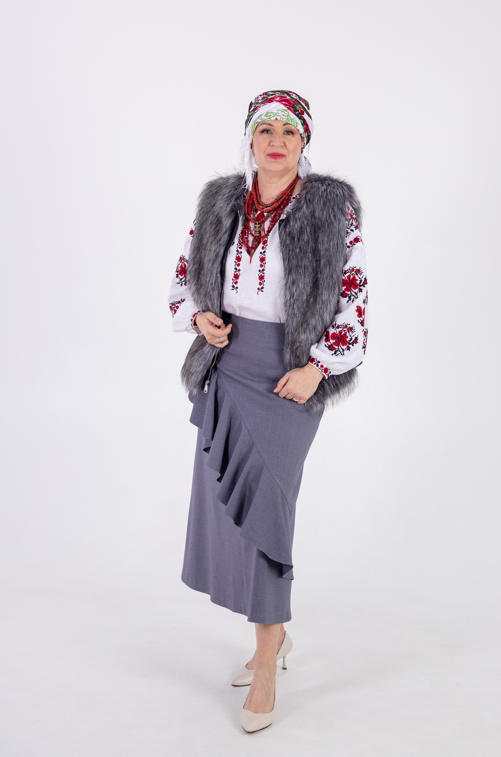 Викрійка 3244 жилет для жінок