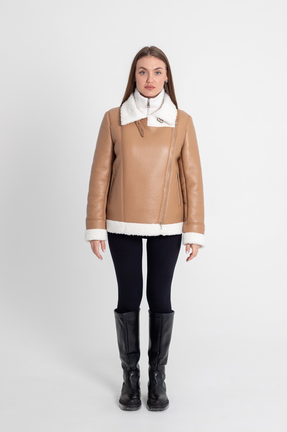 Викрійка 3232 куртка дублянка для жінок