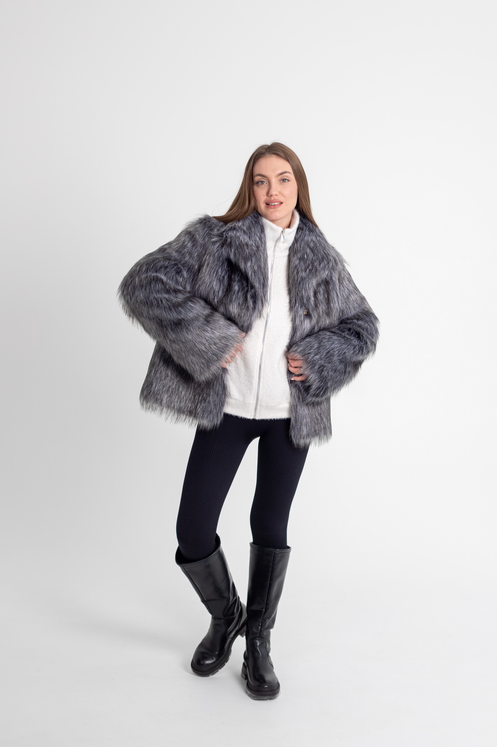 Викрійка 3233 шуба для жінок