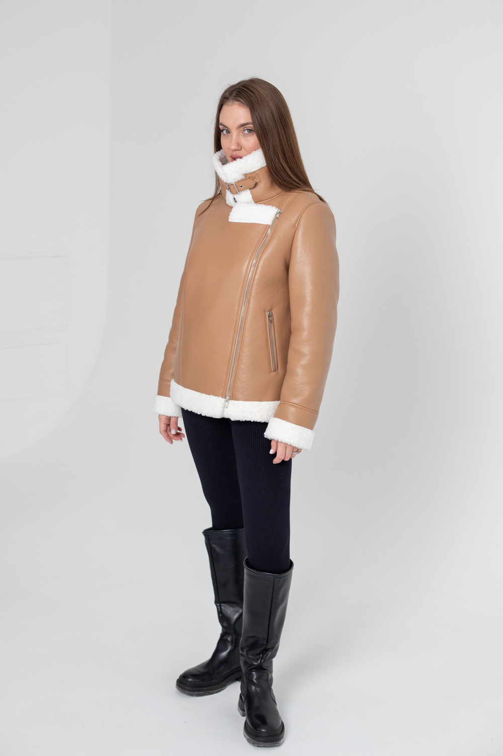 Викрійка 3232 куртка дублянка для жінок