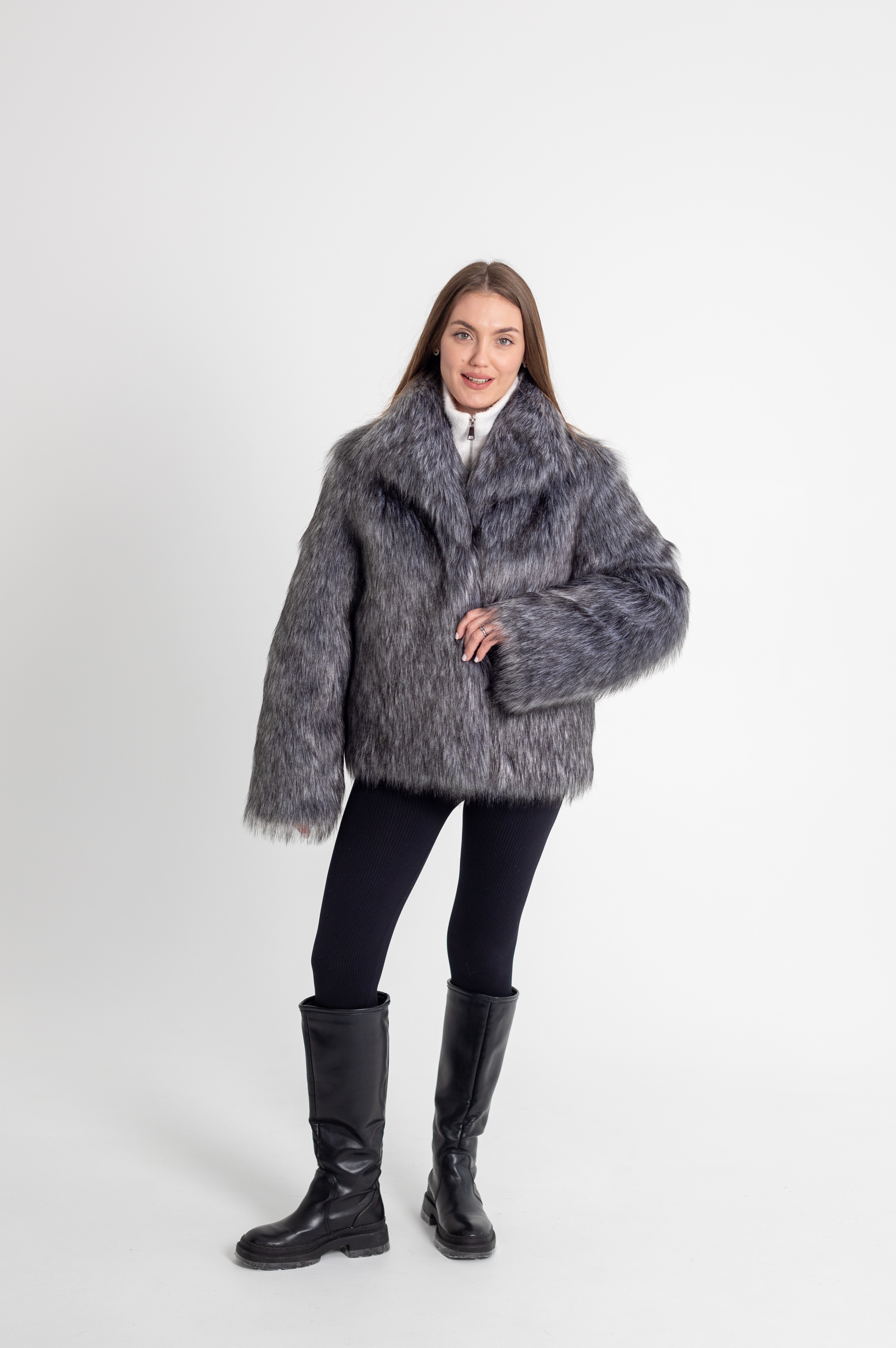 Викрійка 3233 шуба для жінок