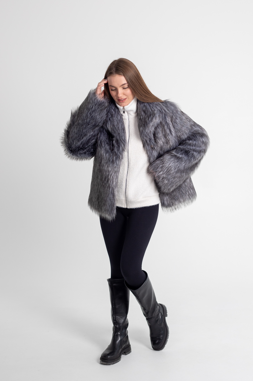 Викрійка 3233 шуба для жінок