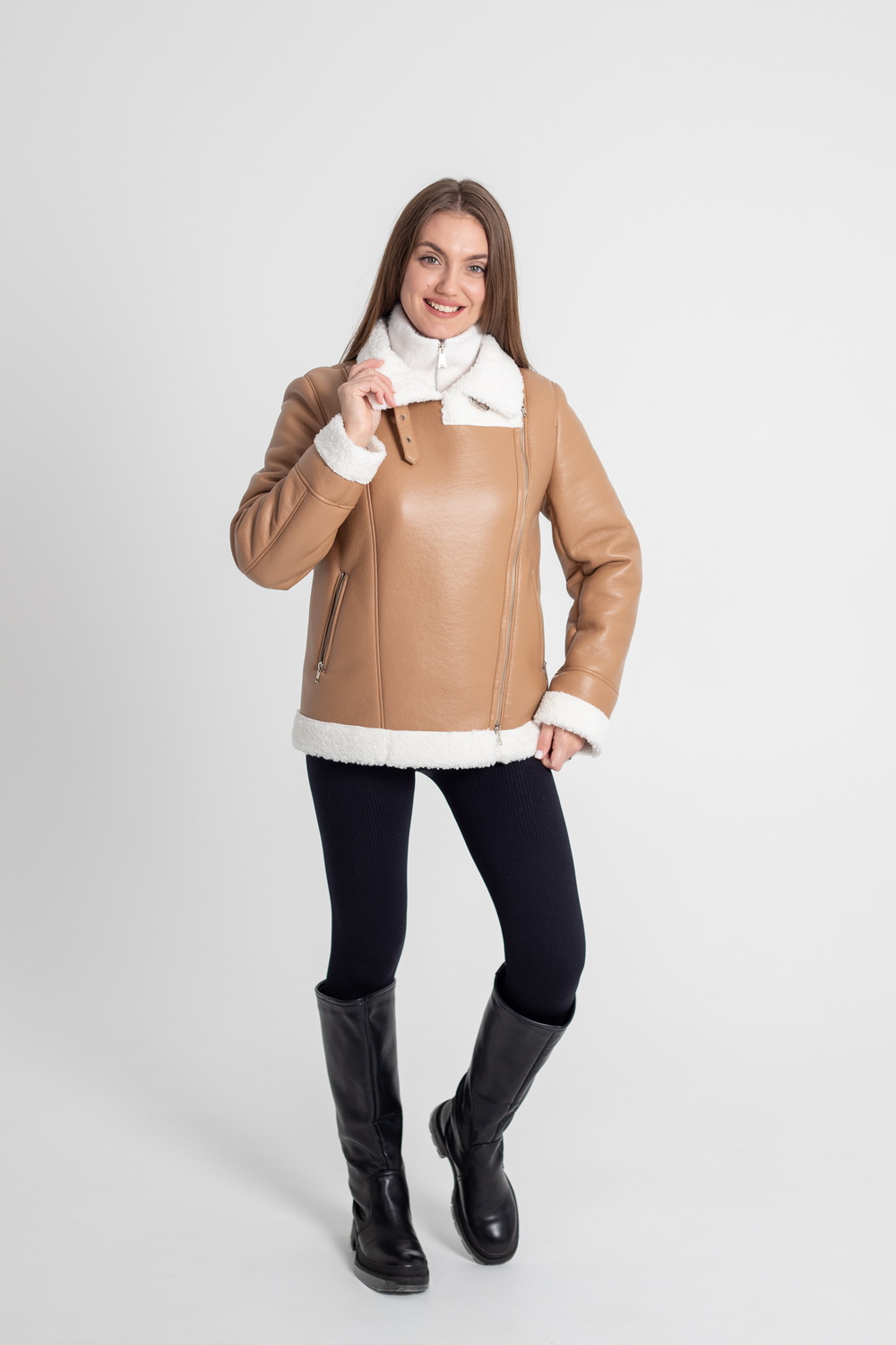 Викрійка 3232 куртка дублянка для жінок