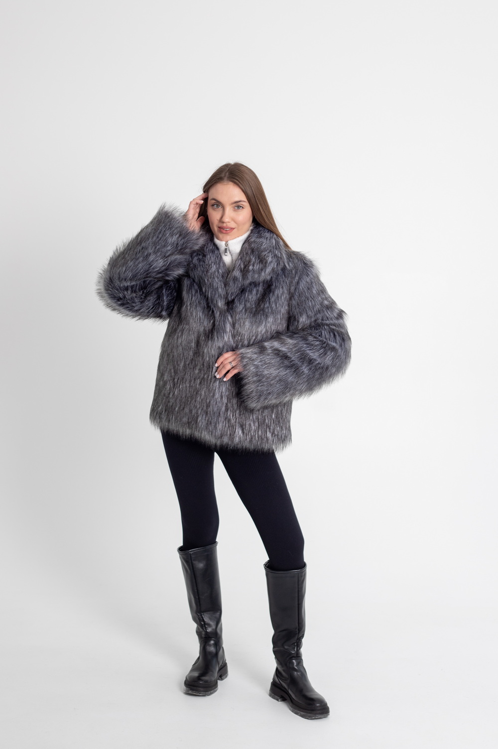 Викрійка 3233 шуба для жінок